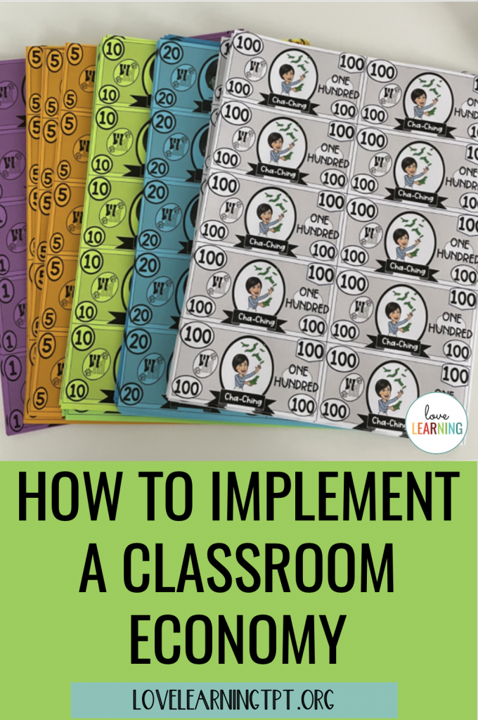 How to implement a classroom economy
