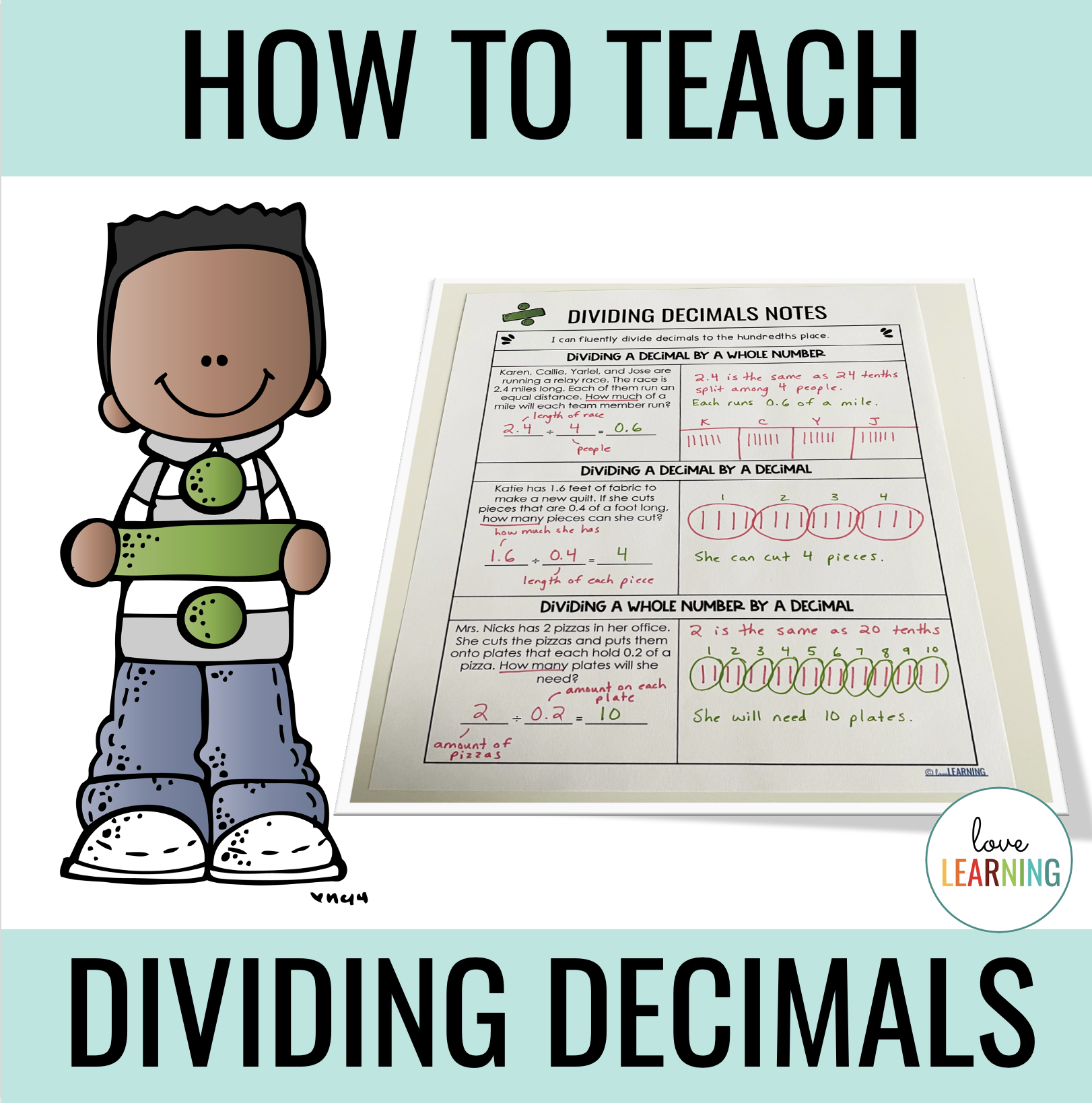 How to Teach Dividing Decimals - Love Learning