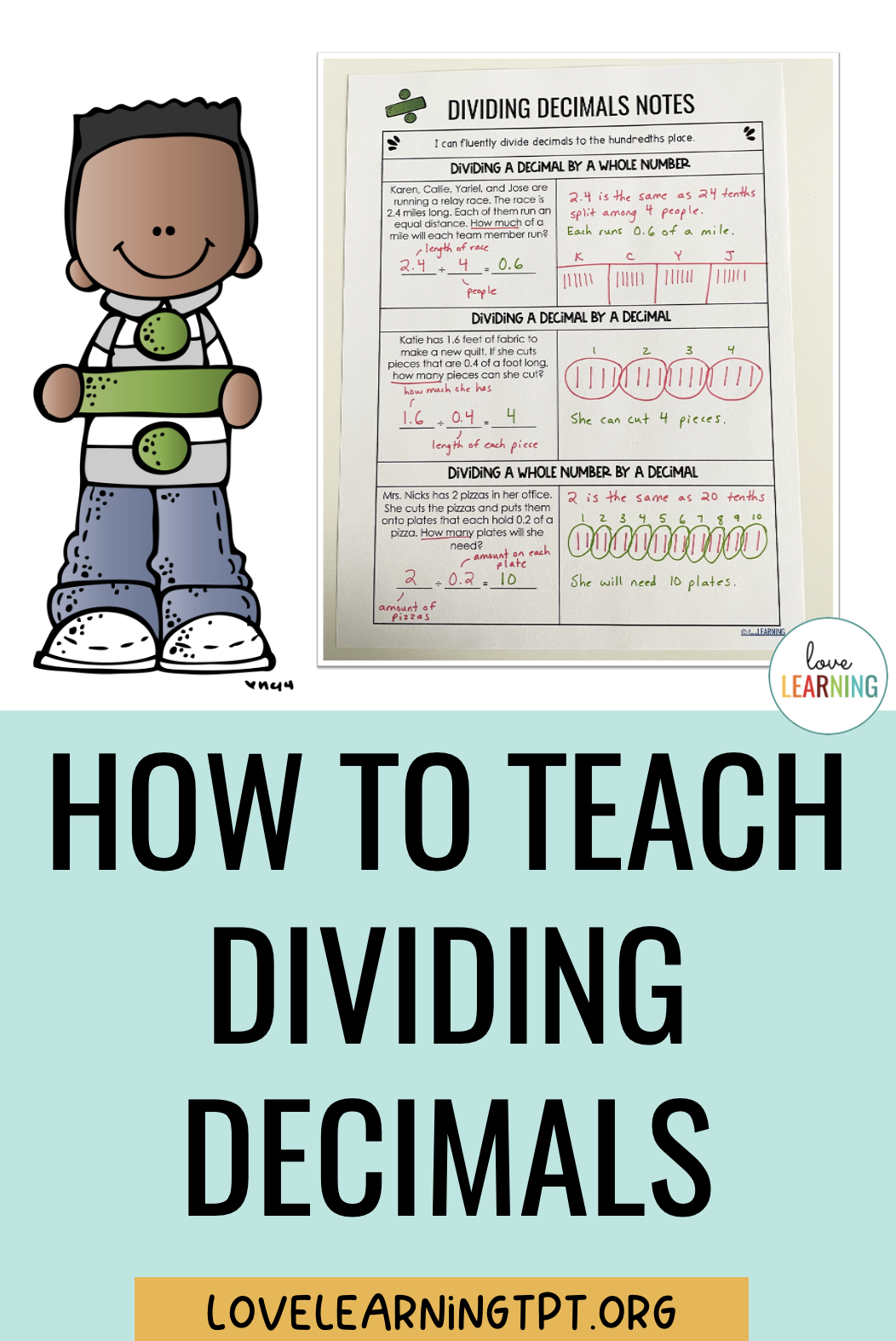 How To Teach Dividing Decimals - Love Learning