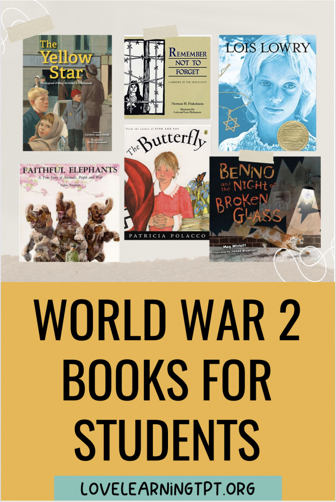 World War 2 Books for Kids, world war 2 books for students, world war 2 books for 5th graders