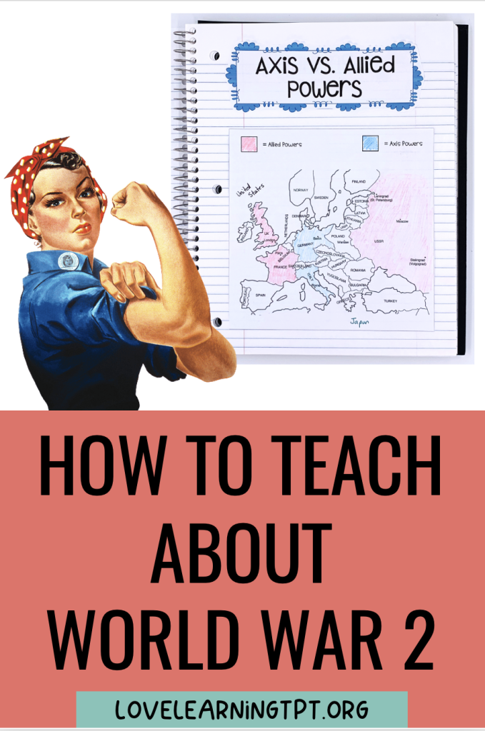 How to teach students about World War 2 blog post