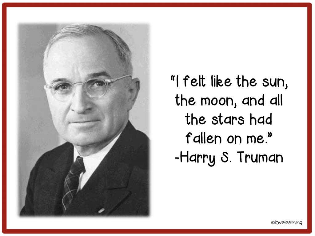 Harry S. Truman quote